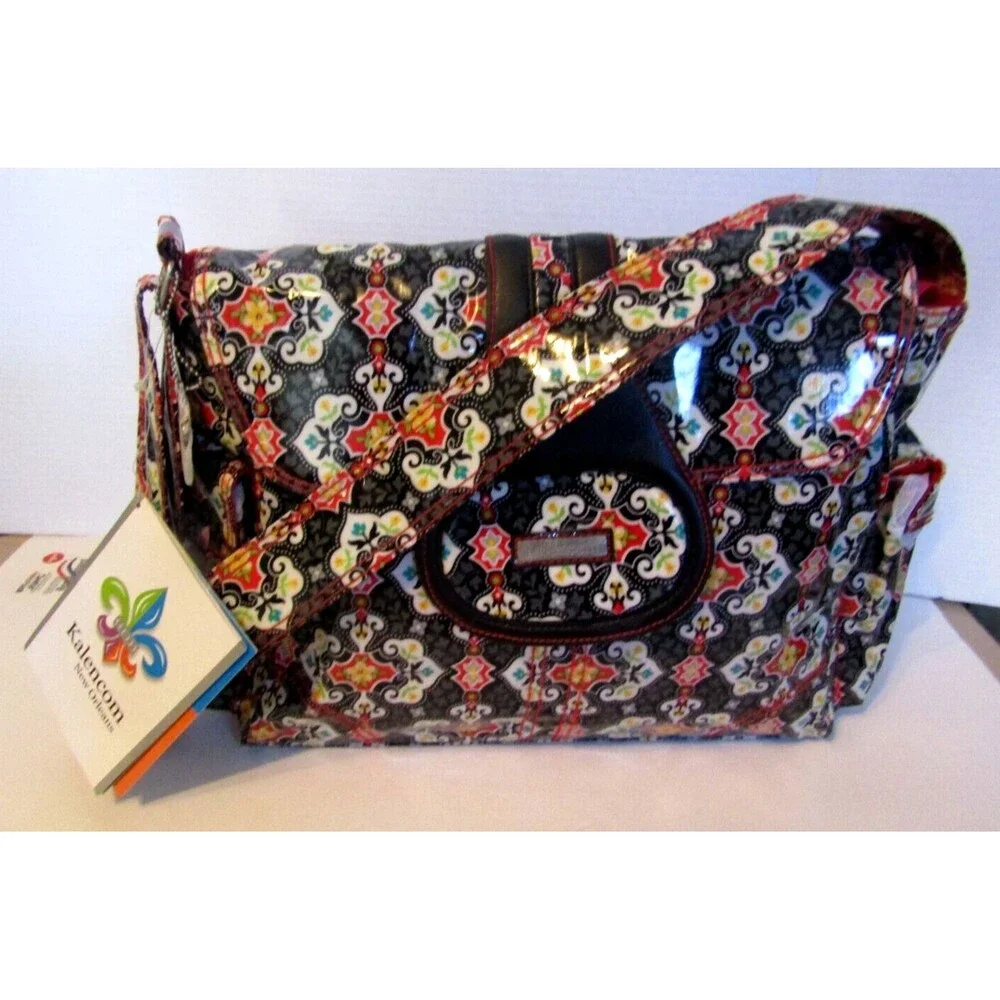 Kalencom New Orleans Diaper Bag with Accessories Large NWT Weekender